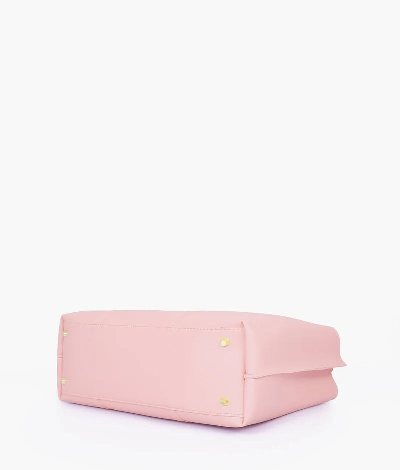 AJ RTW Creation - Pink luxe & Off White everyday tote