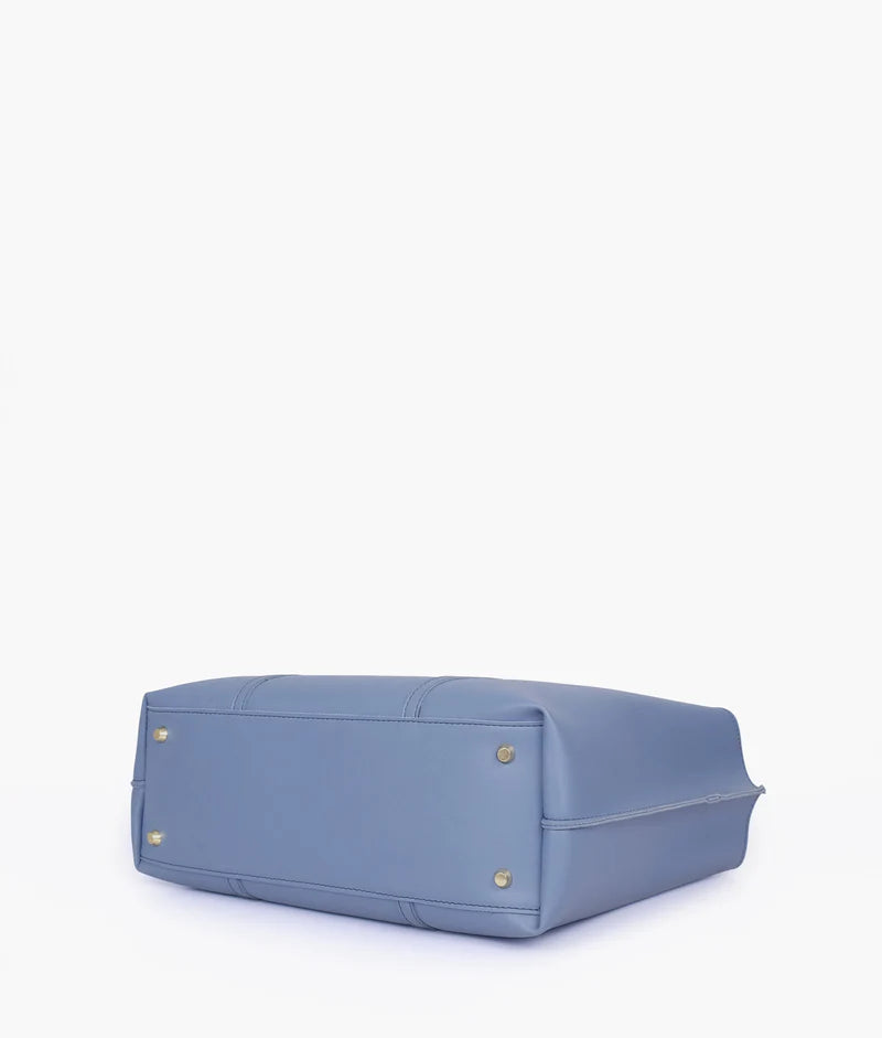 AJ RTW Creation - Light blue & Dark Blue luxe everyday tote