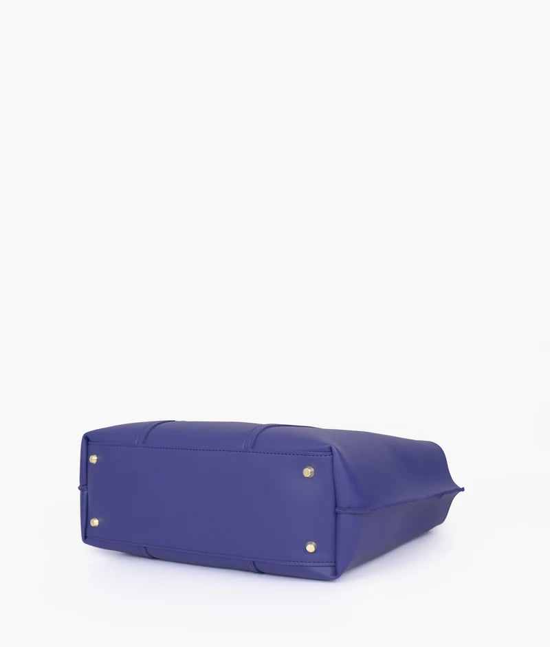 AJ RTW Creation - Light blue & Dark Blue luxe everyday tote