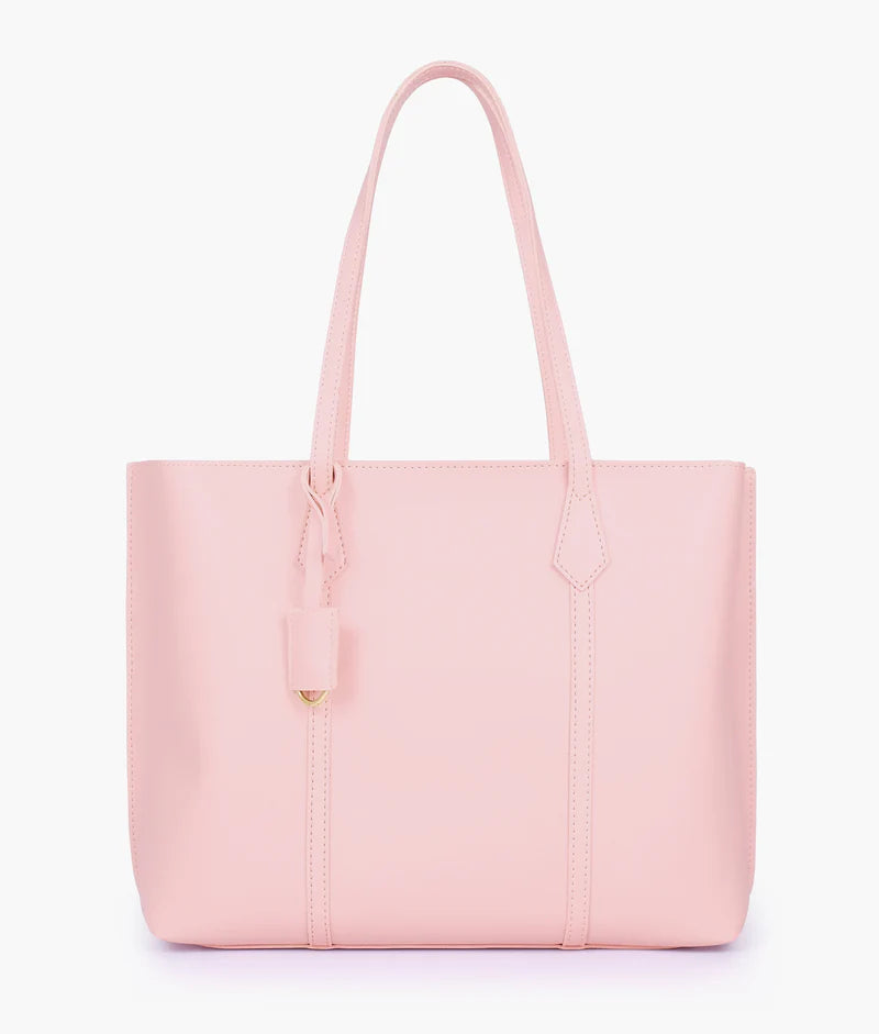 AJ RTW Creation - Pink luxe & Off White everyday tote