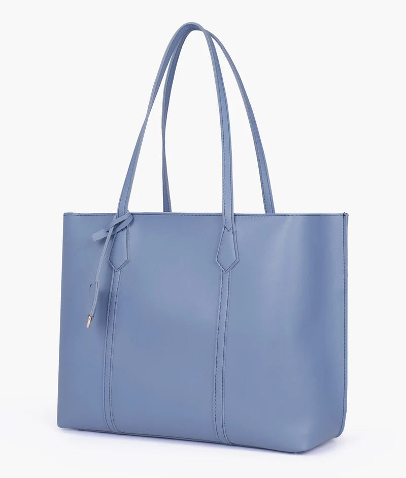 AJ RTW Creation - Light blue & Dark Blue luxe everyday tote