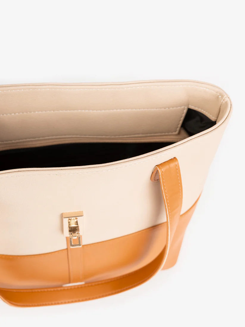 AJ Two-Toned Handbag