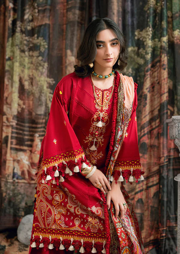 AJ Shawlika Paisley - 3 Pc