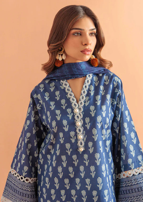 AJ Neelofur - 3 Pc Unstitched Suit