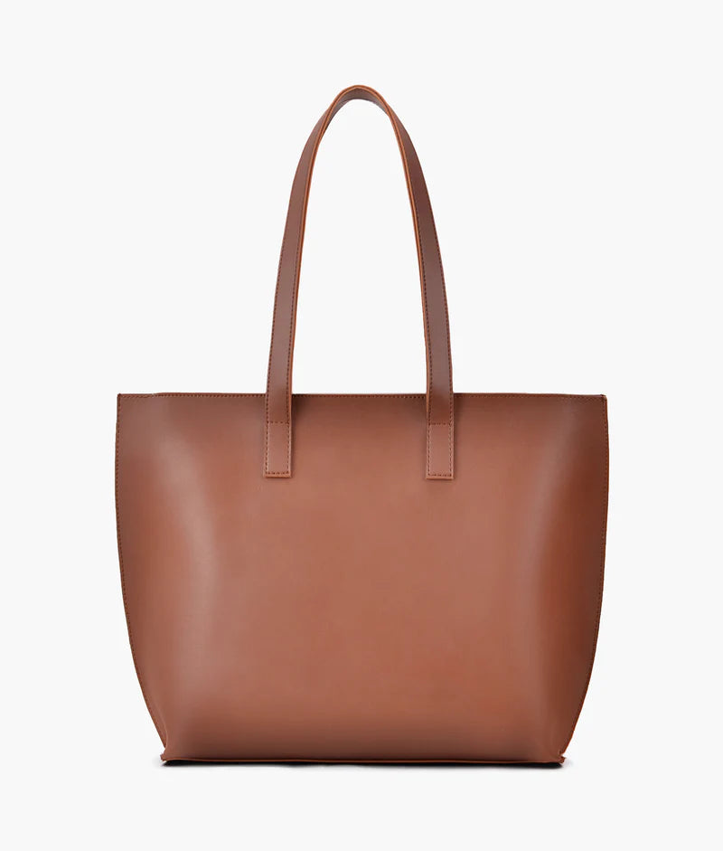 AJ RTW Creation - Horse brown & Dark Brown long handle tote bag