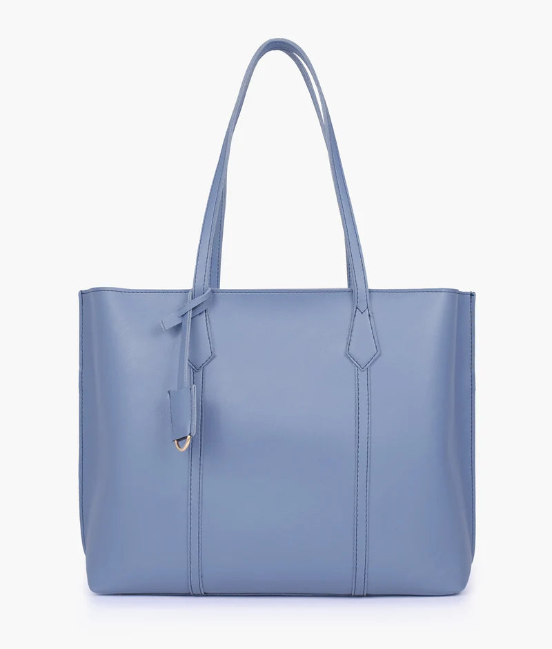 AJ RTW Creation - Light blue & Dark Blue luxe everyday tote
