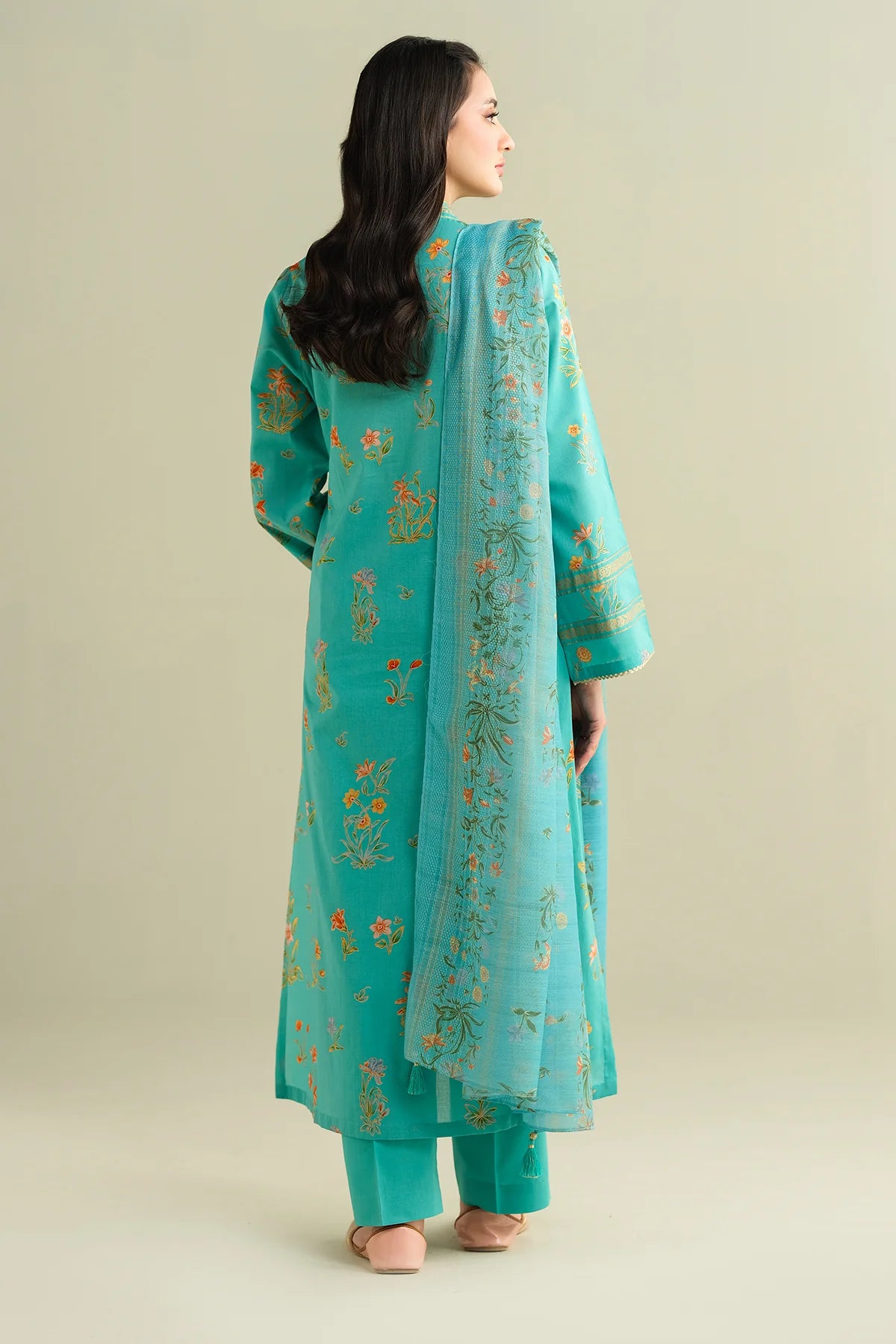 3 Piece - Printed Suit