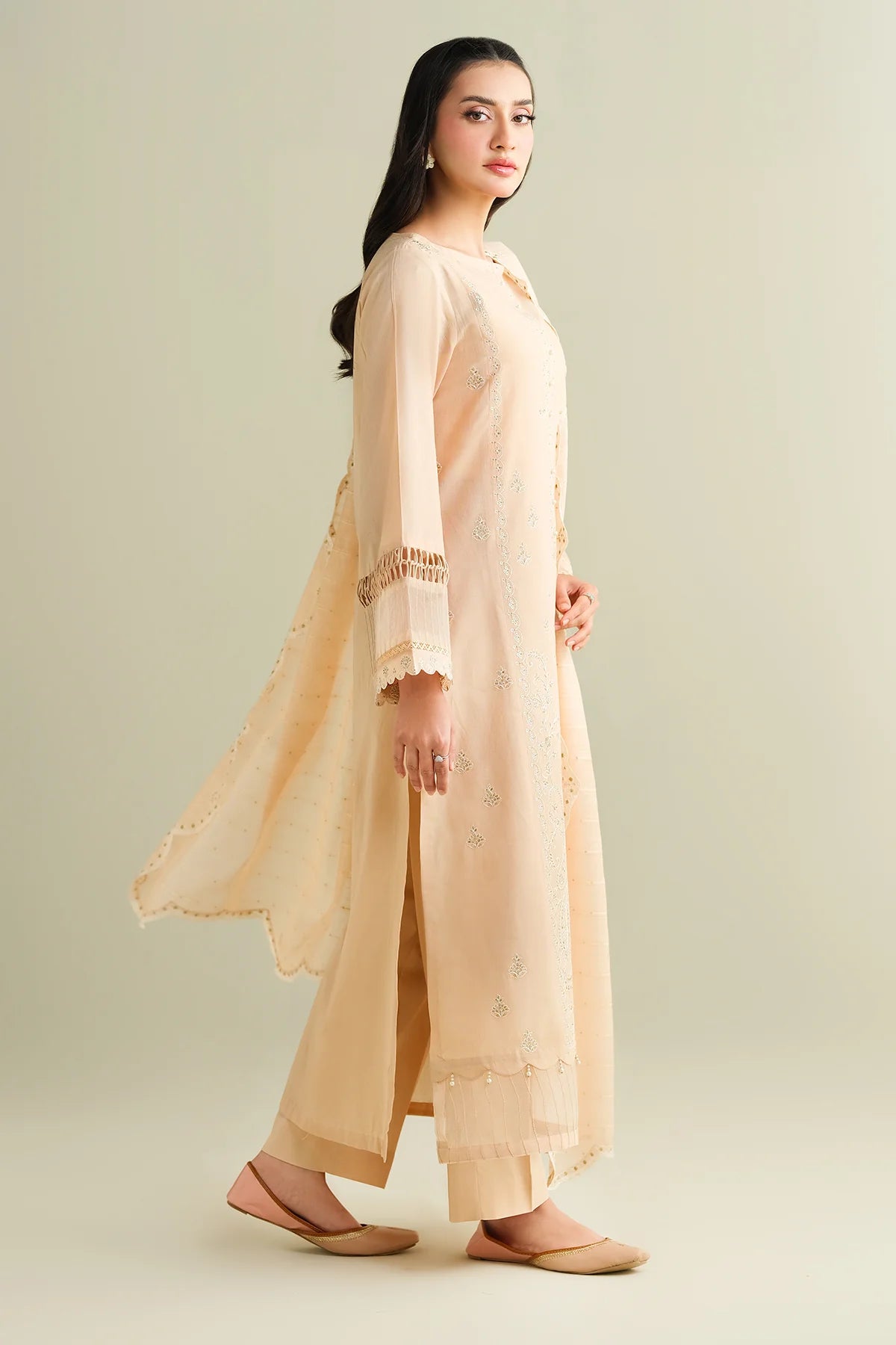 3 Piece - Embroidered Suit