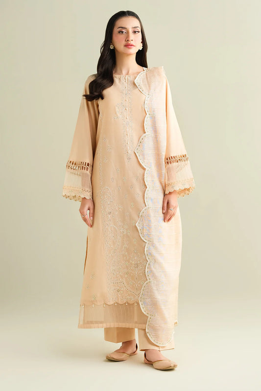 3 Piece - Embroidered Suit