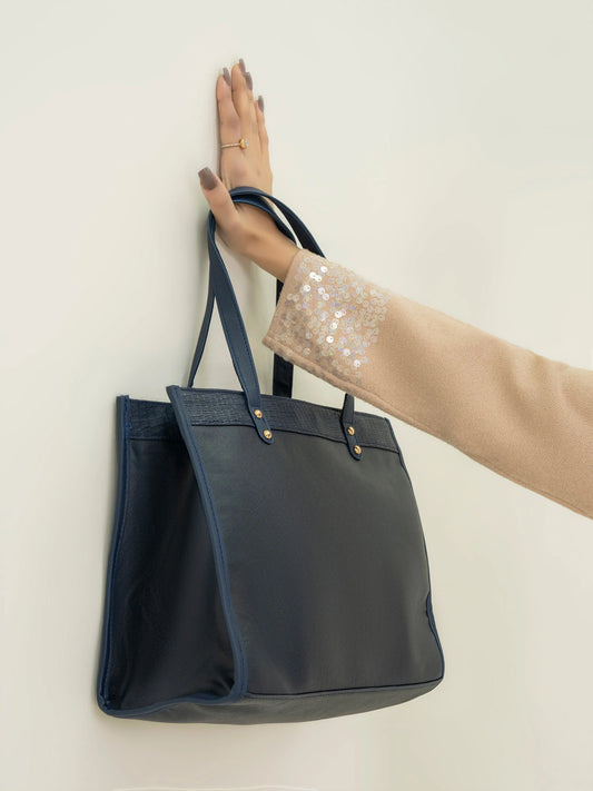 AJ  Canvas Tote Bag