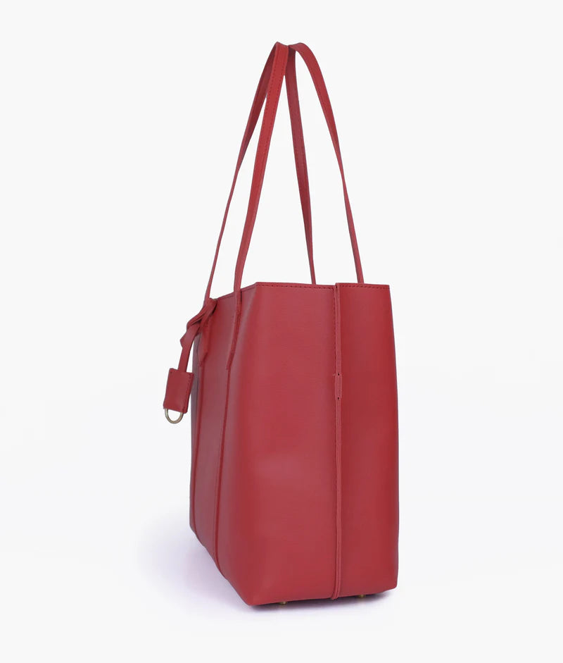 AJ  RTW Creation - Maroon luxe & Grey Luxe everyday tote