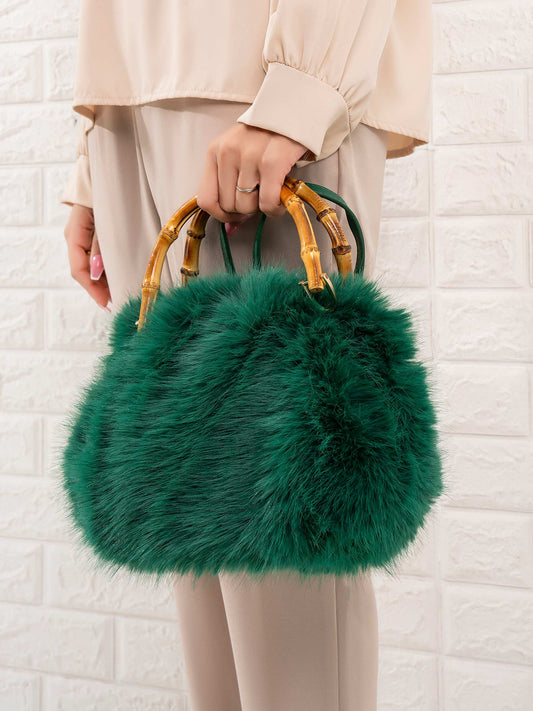 AJ  Fur Handbag