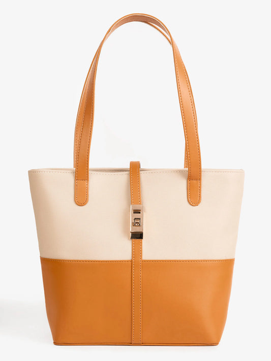 AJ  Two-Toned Handbag